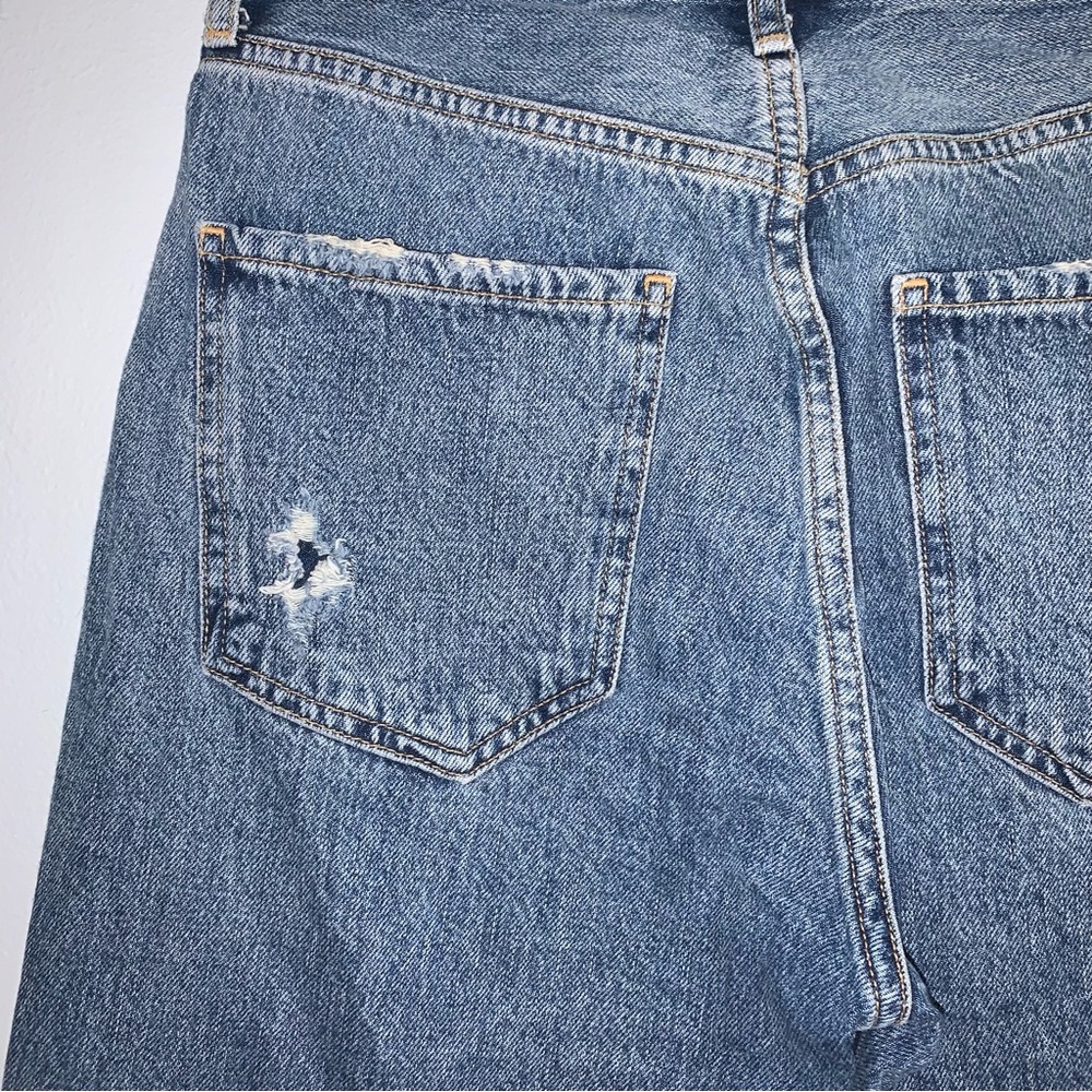 Agolde Riley Button Fly High Rise Jeans Size 24 - Picture 2 of 14